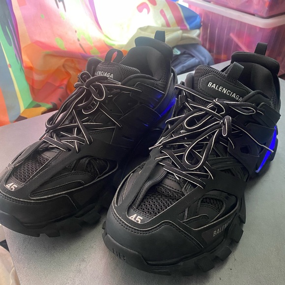 Balenciaga LED Track Black size 12 - Picture 5 of 8